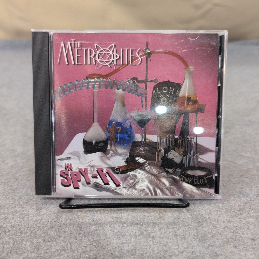 The Metrolites In Spy-Fi CD 2004 Go-Go Golem Lounge Exotica Instrumental Music - Picture 1 of 3